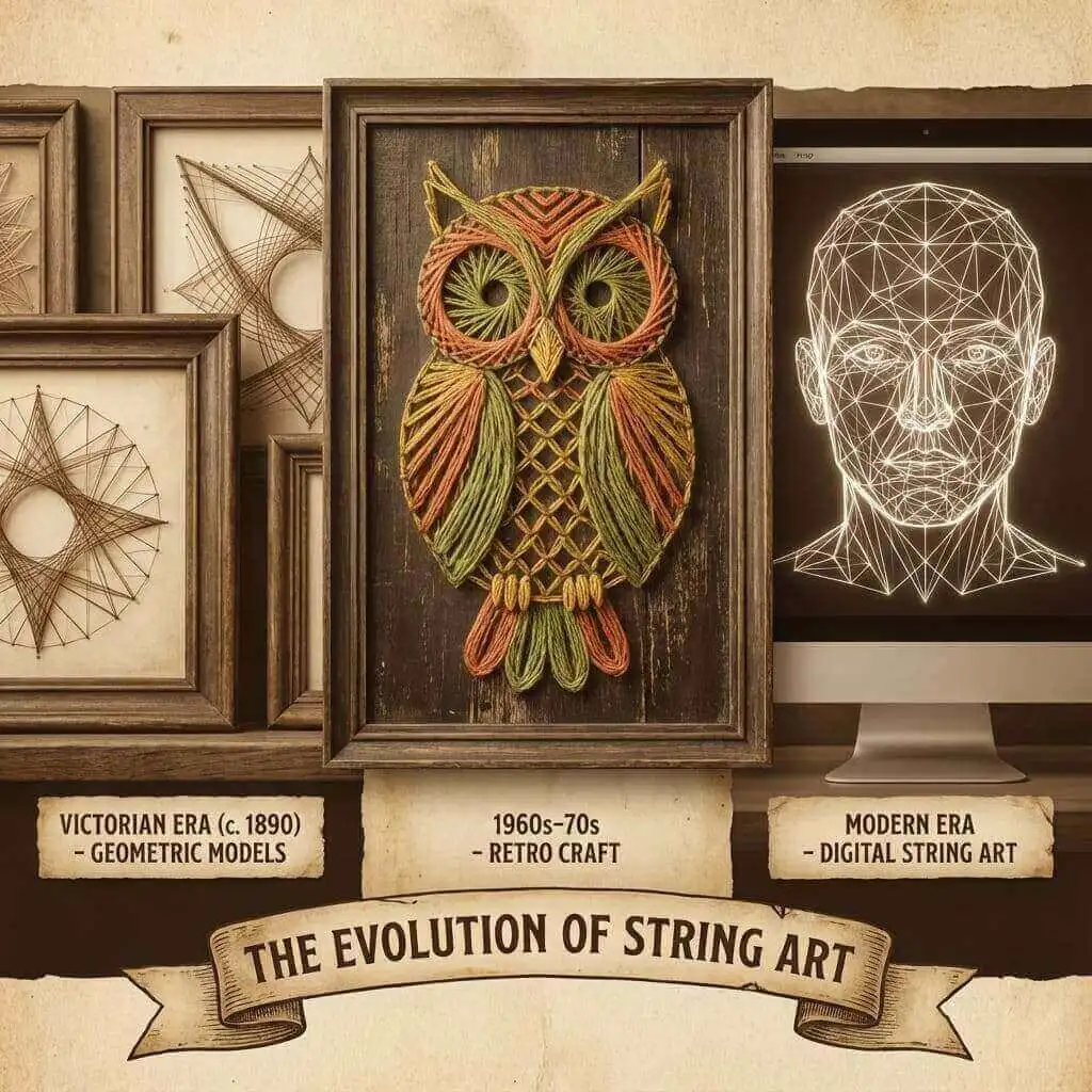 The History of String Art: From Mathematics to Modern Design