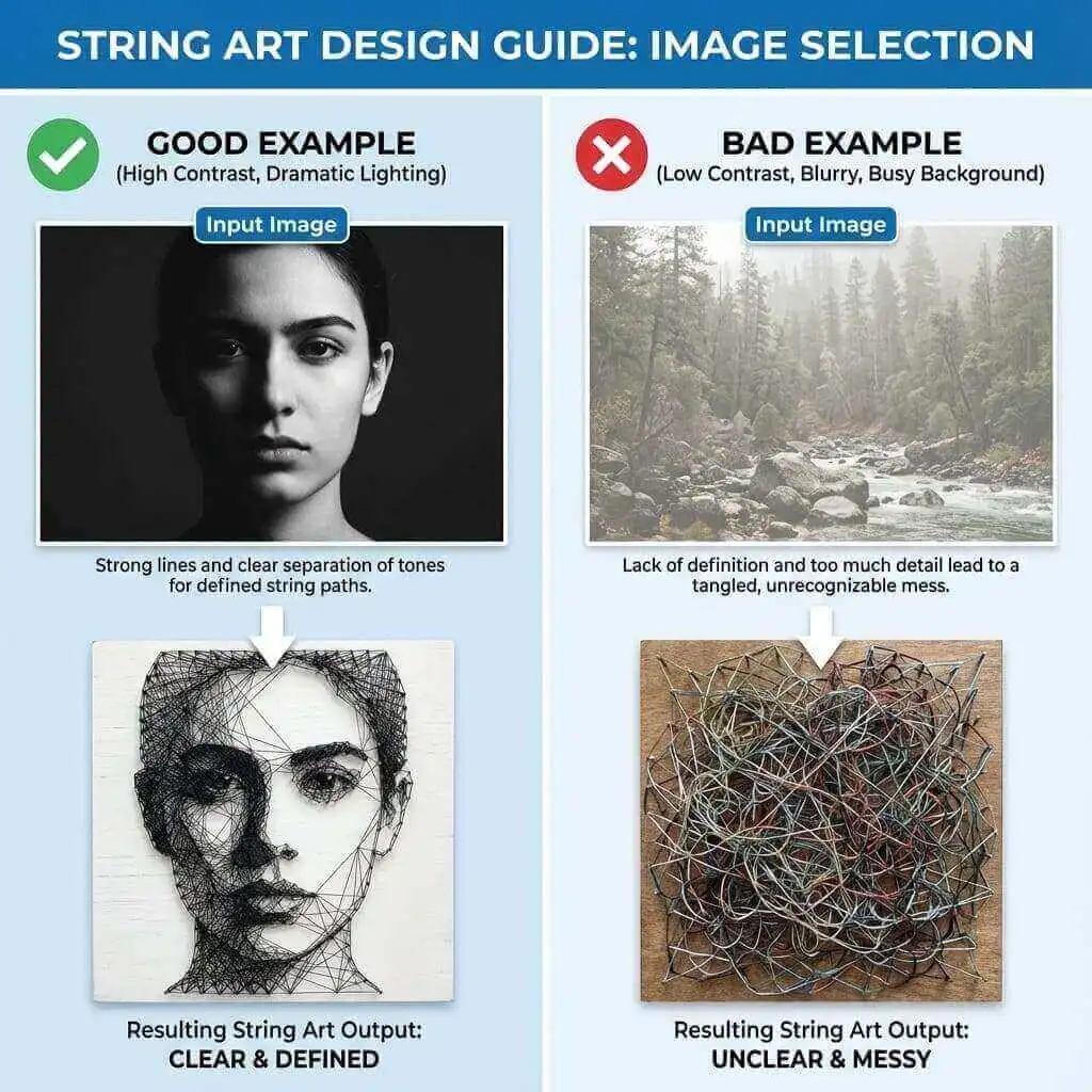 How to Choose the Perfect Image for String Art
