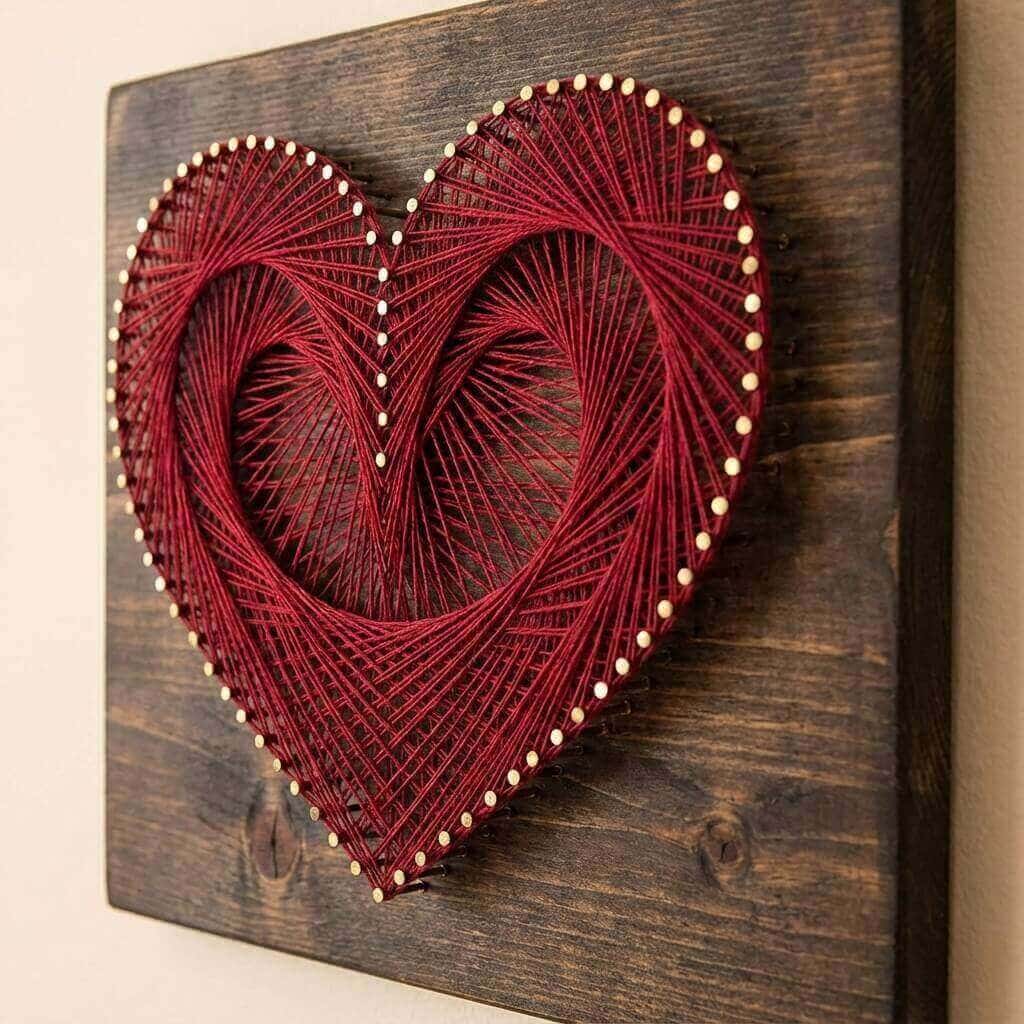Heart - String Art Example