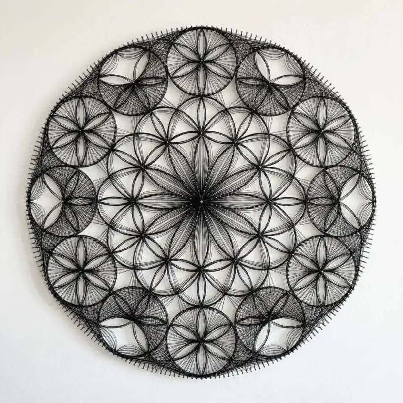 Mandala - String Art Example