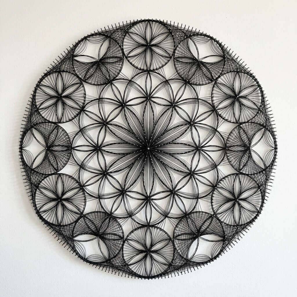 Mandala - String Art Example