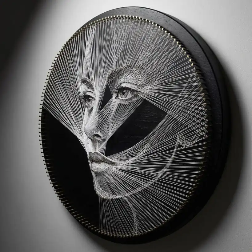 Portrait - String Art Example