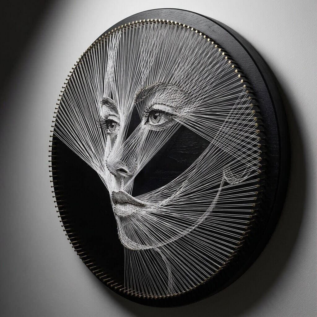 Portrait - String Art Example